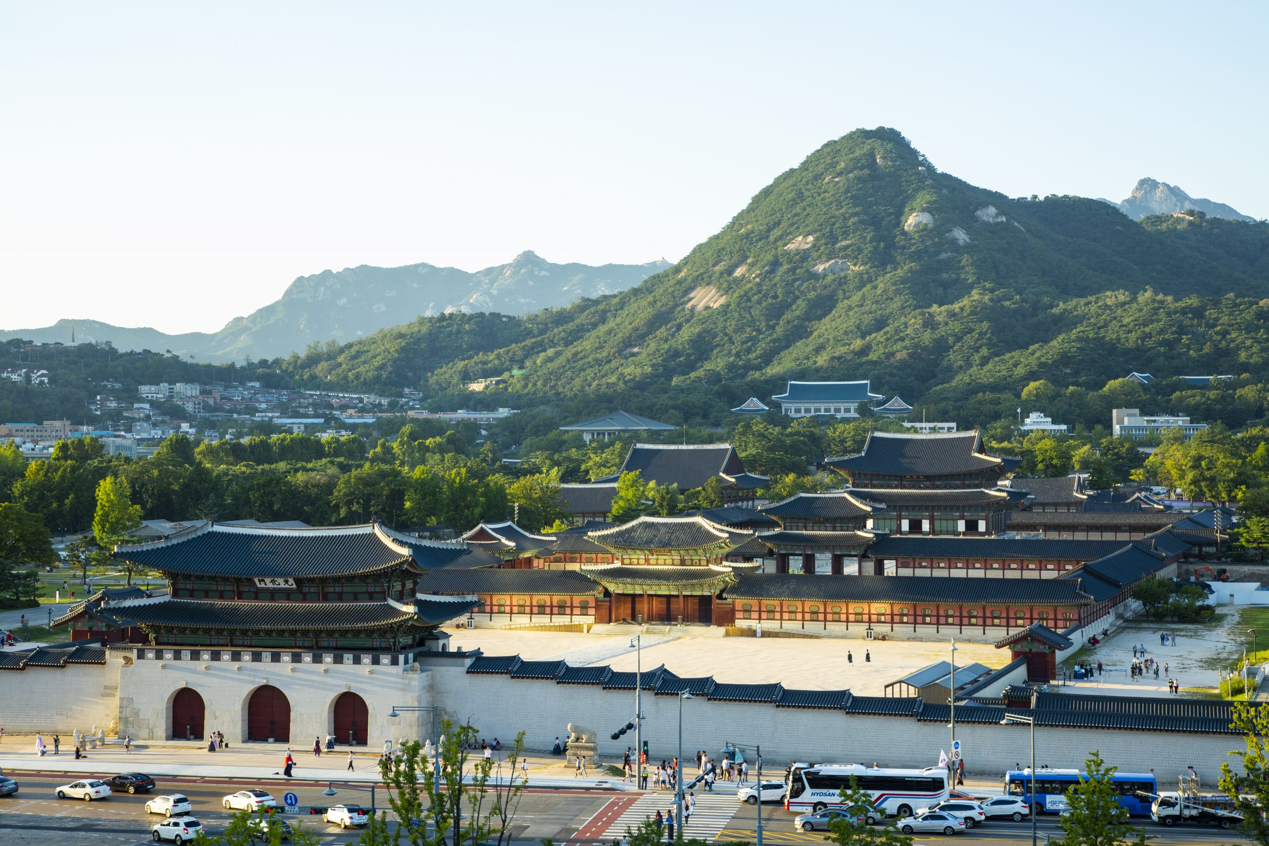 Gyeongbok Palace main courtyard